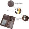 Кошелек Vintage Из натуральной кожи Коричневый (14536) изображение 5