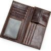 Кошелек Vintage Из натуральной кожи Коричневый (14536) изображение 7
