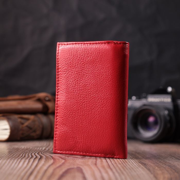 Гаманець ST Leather Шкіряний Червоний (22490) зображення 9