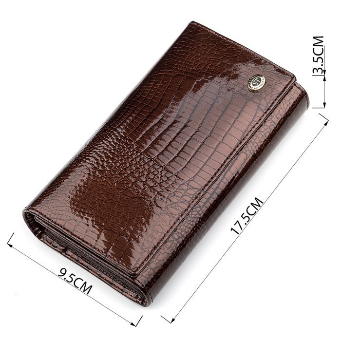 Гаманець ST Leather Коричневий (18427) зображення 3