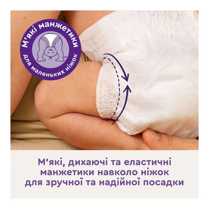 Подгузники Libero Comfort Розмір 2 3-6 кг 47 шт (7310361149182) изображение 7