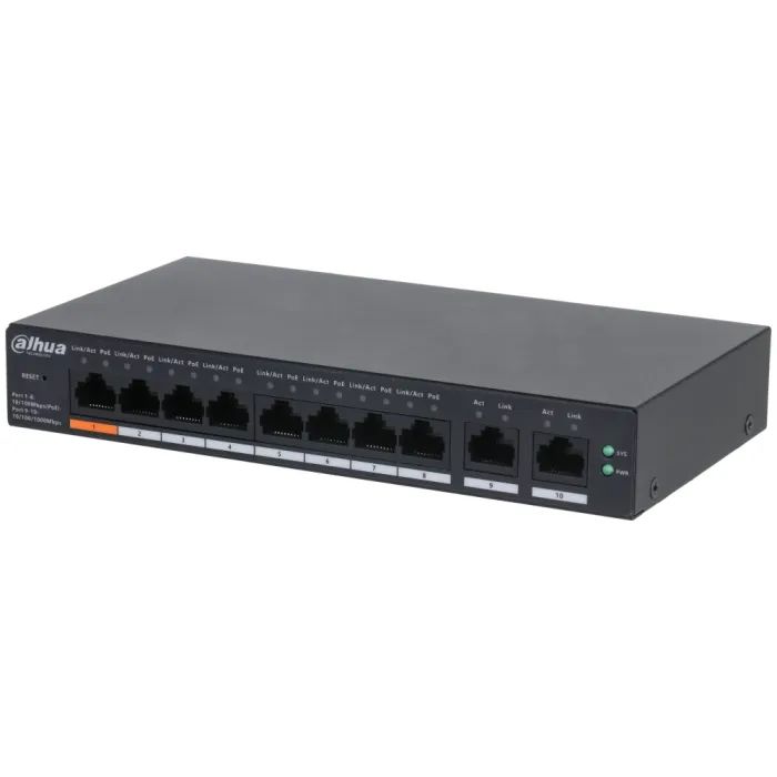 Коммутатор сетевой Dahua DH-CS4010-8ET-60 изображение 2