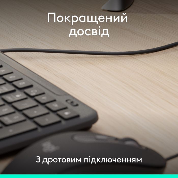 Клавиатура Logitech Signature Slim K620 for Business USB-C UA Graphite (920-013333) изображение 2