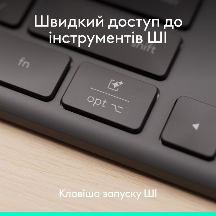 Клавиатура Logitech Signature Slim K620 for Business USB-C UA Graphite (920-013333) изображение 4