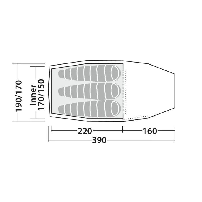 Намет Robens Sage 3 Pro (130401) (931597) зображення 6