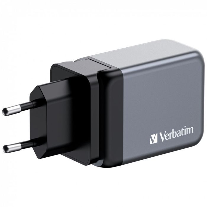 Зарядное устройство Verbatim GaN 65 W 3 ports (2xUSB-C-65 W /USB-A -3.0) (32201) изображение 2