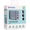 Зарядное устройство Verbatim GaN 65 W 3 ports (2xUSB-C-65 W /USB-A -3.0) (32201) изображение 3