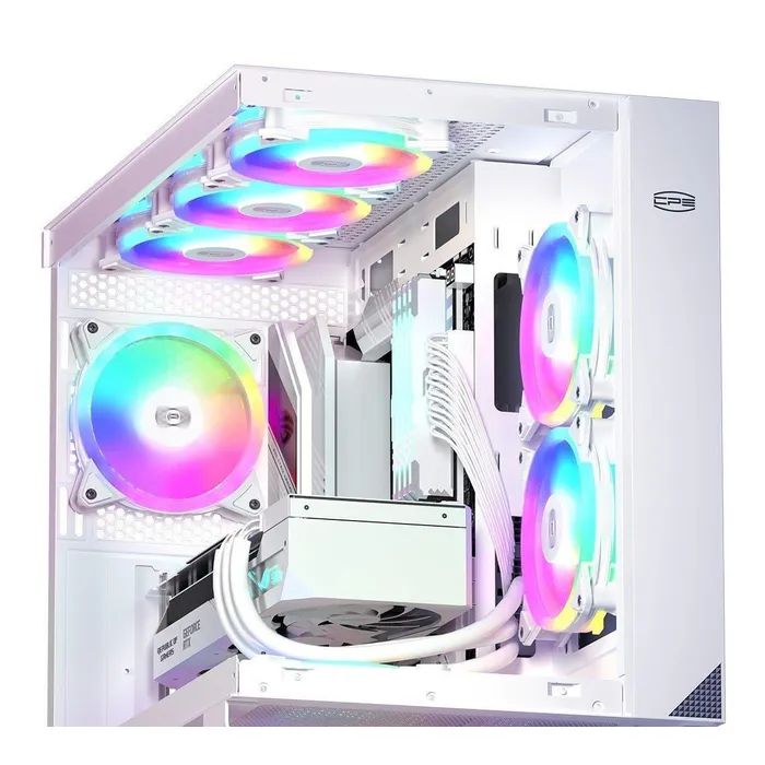 Кулер для корпуса PcCooler F3 T120 ARGB WH изображение 4