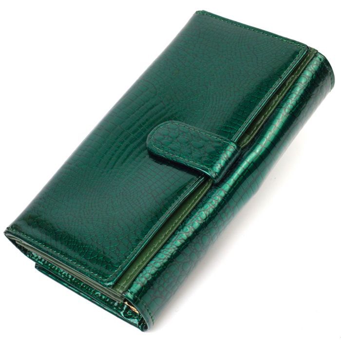 Кошелек ST Leather Из натуральной кожи Зеленый (19424) изображение 2