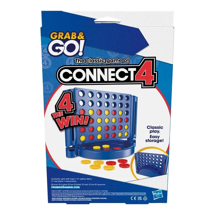 Настільна гра Hasbro дорожня Збери 4 (F8253)