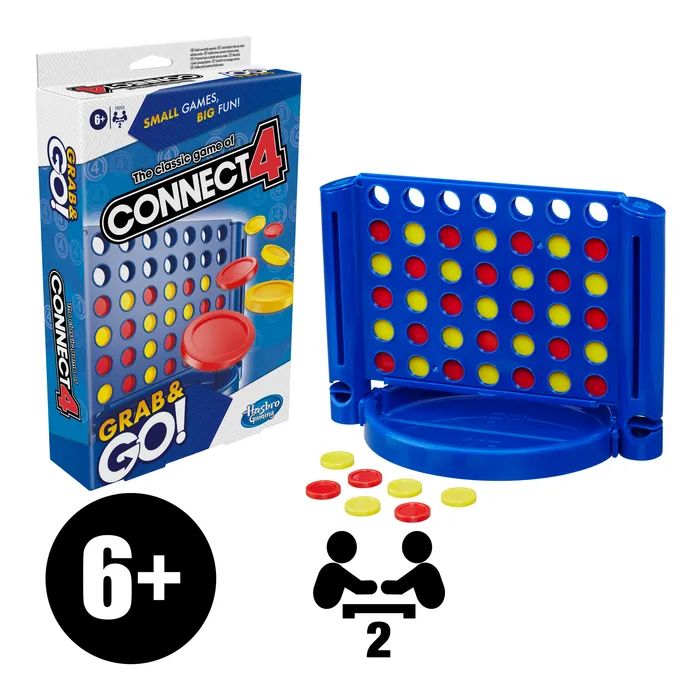 Настільна гра Hasbro дорожня Збери 4 (F8253) зображення 3
