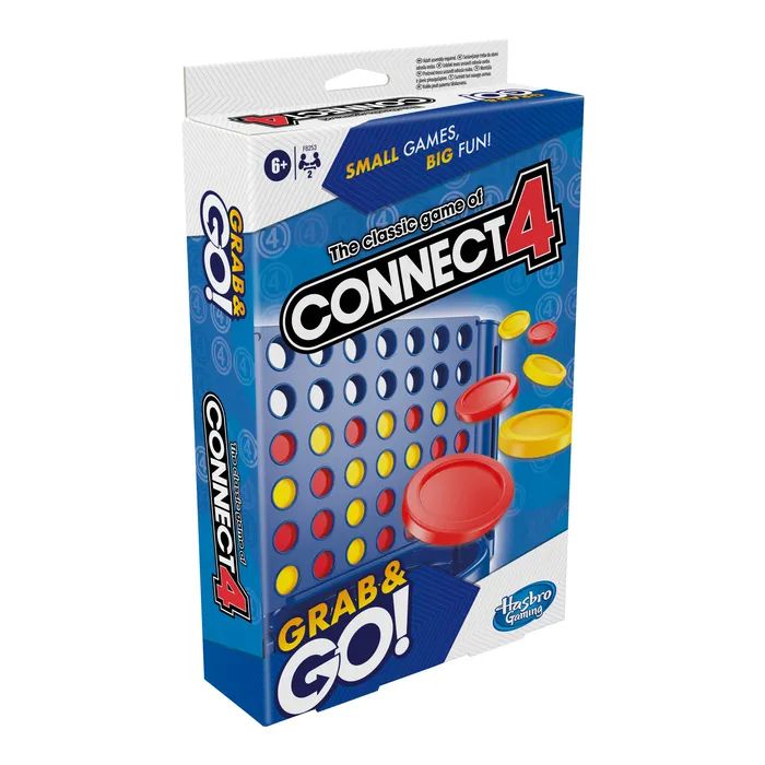 Настільна гра Hasbro дорожня Збери 4 (F8253) зображення 4