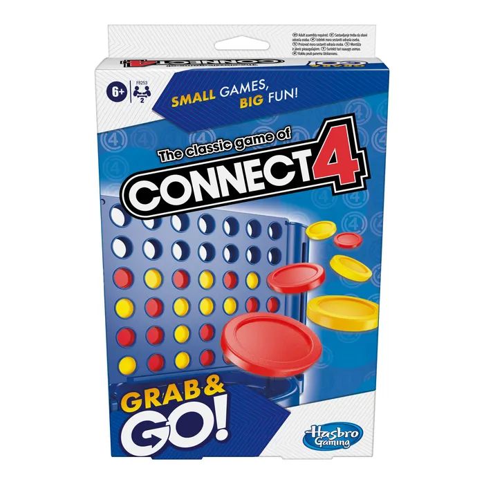 Настільна гра Hasbro дорожня Збери 4 (F8253) зображення 6