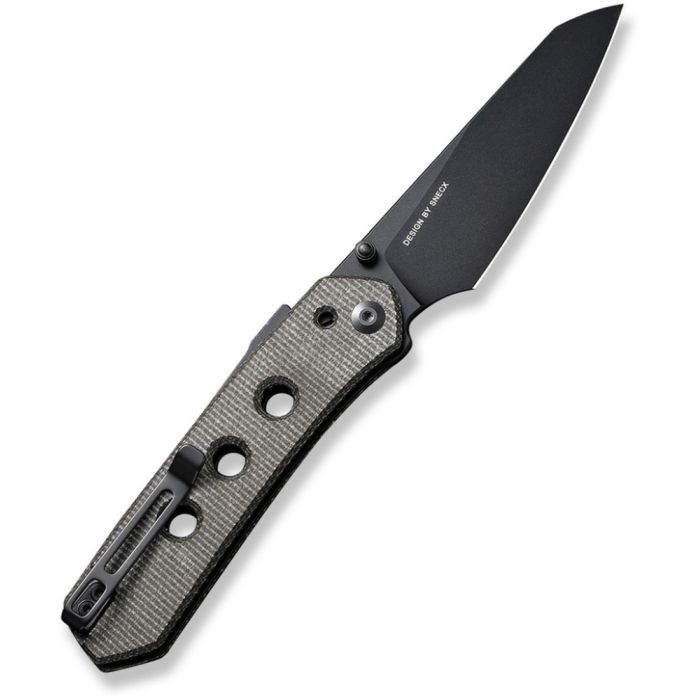 Ніж Civivi Vision FG, Grey Micarta, Darkwash (C22036-3) зображення 3