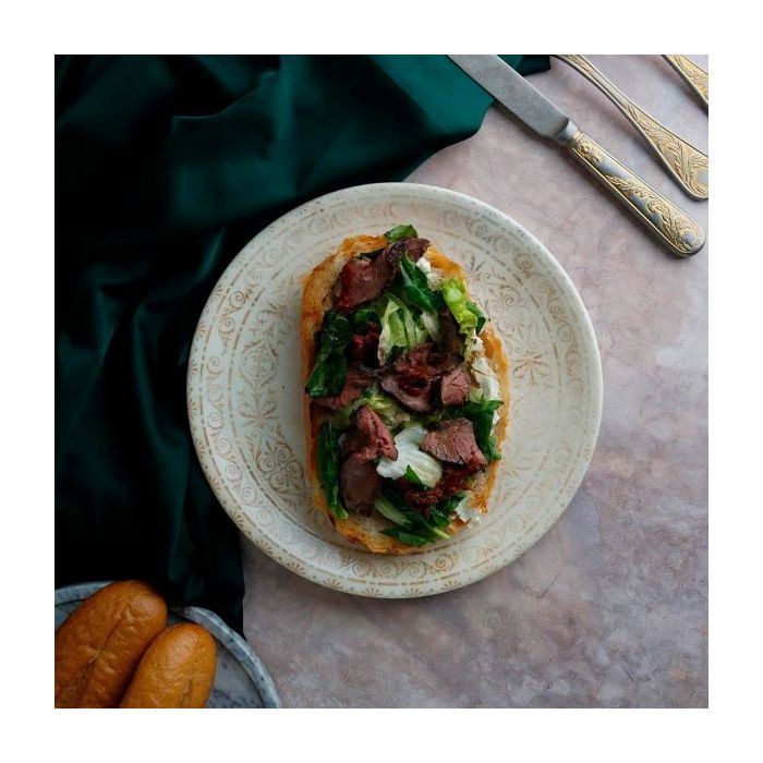 Тарілка By Bone серія "Antico" кругла 23 см (AN-ZT-23-DZ) зображення 4