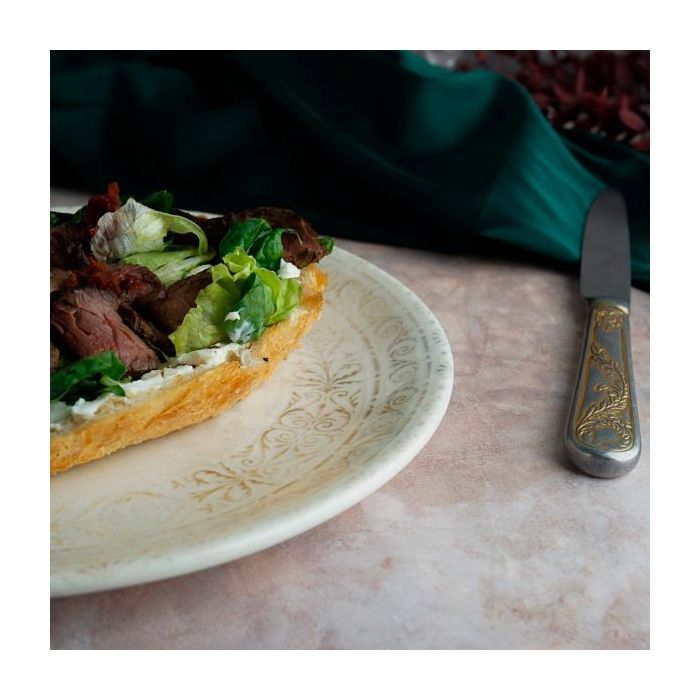 Тарілка By Bone серія "Antico" кругла 23 см (AN-ZT-23-DZ) зображення 5