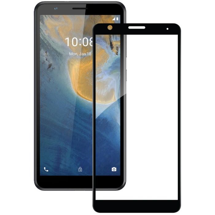 Скло захисне ACCLAB Full Glue ZTE Blade A31 Plus Black (1283126523083) зображення 2