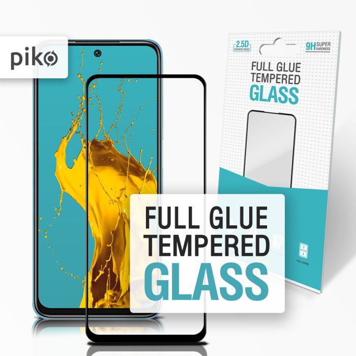 Скло захисне Piko Full Glue Xiaomi Redmi 10 Black (1283126517402)