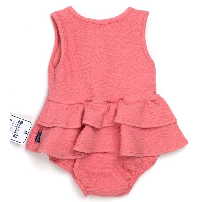 Боди детское Miniworld с повязкой (16987-62G-pink) изображение 2