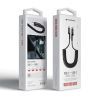 Дата кабель USB-C to USB-C 1.0m Spiral 3A Black Armorstandart (ARM75392) изображение 3