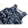 Платье детское Lovetti трикотажное (5758-58-110G-blue) изображение 3