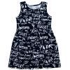 Платье детское Lovetti трикотажное (5758-58-110G-blue)