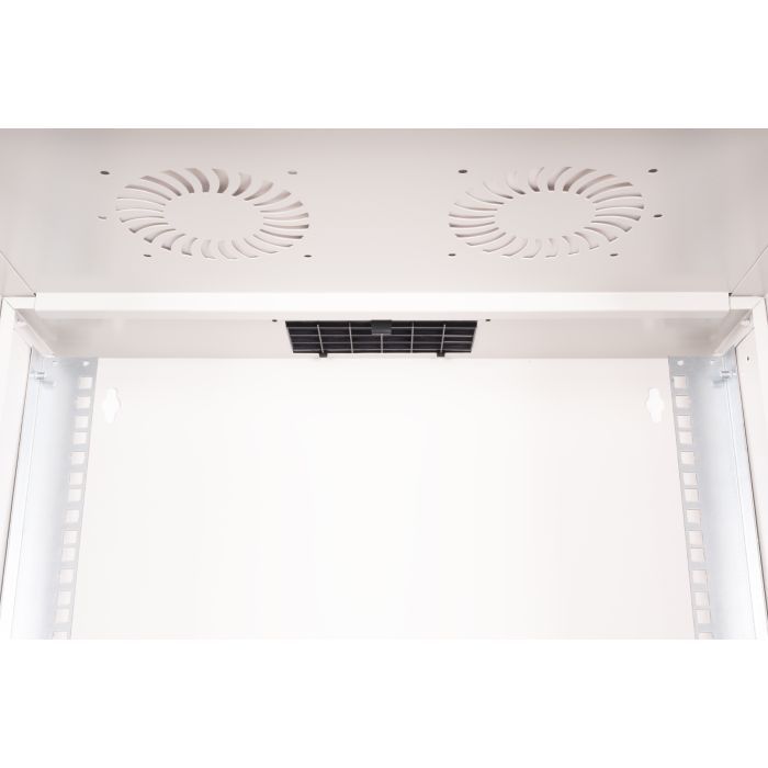 Шкаф настенный Digitus SOHO PRO 12U 19" 540x400, perforated door, grey (DN-49210) изображение 8