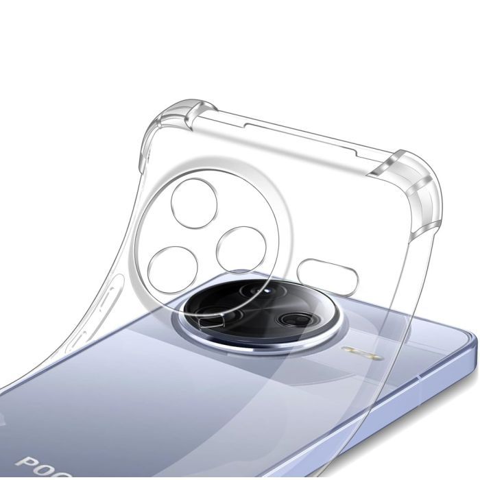 Чохол до мобільного телефона BeCover Anti-Shock Poco F7 Pro Clear (713499) зображення 2