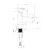 Смеситель Deante Silia (BQS_F20M) изображение 2