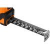 Рулетка Neo Tools Super Black, 7.5мx25мм, с фиксатором сматывания, магнит (67-244) изображение 3