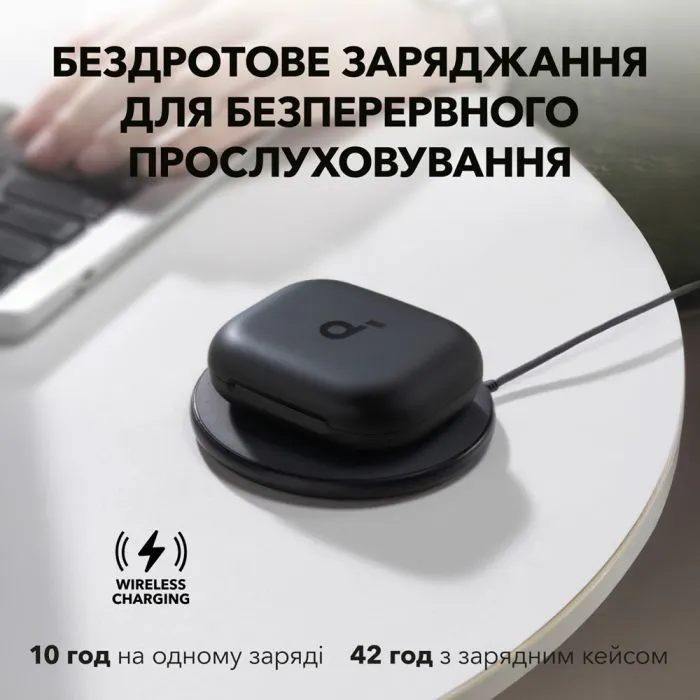 Навушники Anker SoundСore AeroFit 2 Black (A3874G11) зображення 10