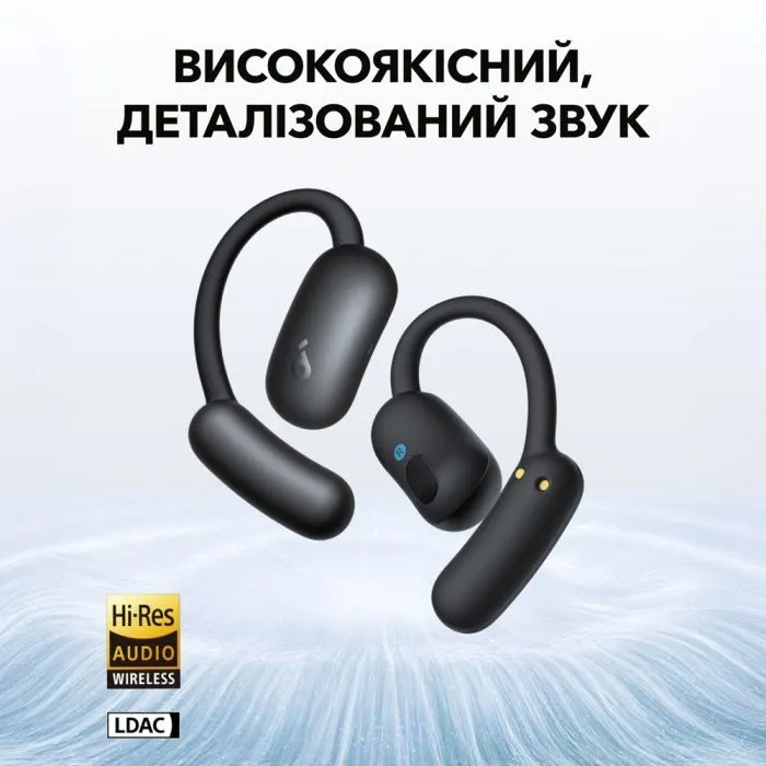 Навушники Anker SoundСore AeroFit 2 Black (A3874G11) зображення 12