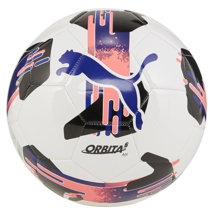 Мяч футбольный Puma Orbita 6 MS 084335-06 чорний, білий, синій 5 (4067981496426)