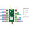 Дополнительное оборудование к промышленному ПК Raspberry Pi Микроконтроллер Raspberry Pi Pico WH (SC0919) изображение 2