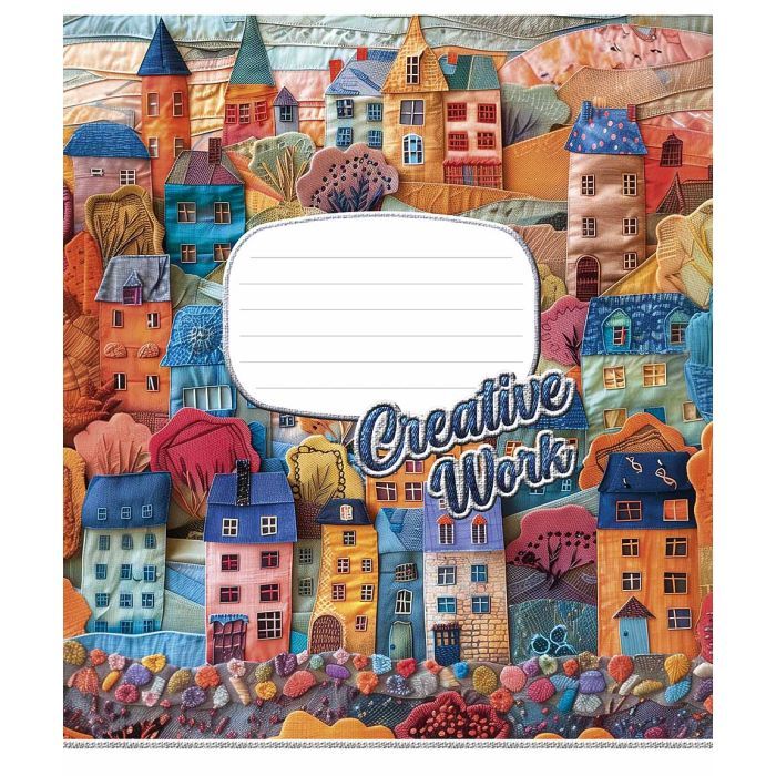 Зошит Школярик Creative work 24 аркуша лінія (024-3537L) зображення 2