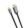 Кабель мультимедийный USB-C to HDMI 2.0m black Trust (25630_TRUST) изображение 3