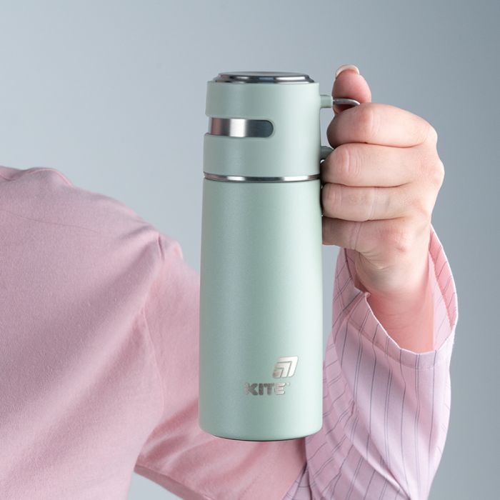 Термос Kite 350 мл чорний (K25-1223-1) изображение 6