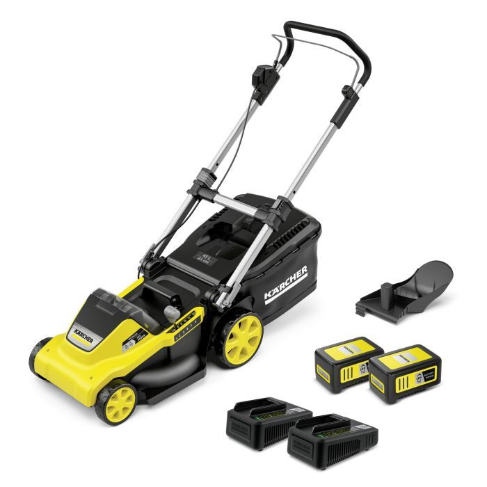 Газонокосилка Karcher LMO 5-18 Dual Battery Set, 36V(18V+18V), 2х5Ah, 25-70см (1.445-431.0)