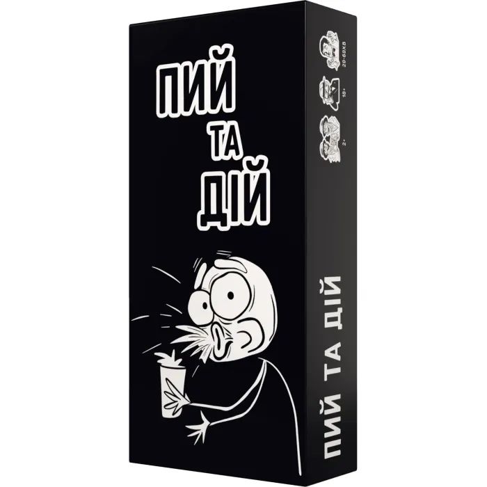 Настольная игра 18+ Bombat game Пей и Действуй (укр.) (80048)