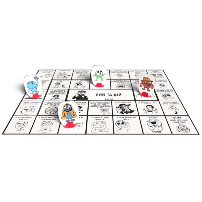 Настольная игра 18+ Bombat game Пей и Действуй (укр.) (80048) изображение 2