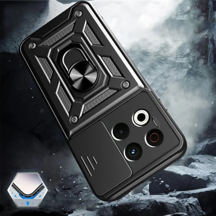Чохол до мобільного телефона BeCover Military Tecno Spark 30 Pro (KL7) Black (713542) зображення 2