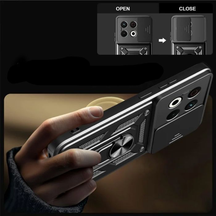 Чохол до мобільного телефона BeCover Military Tecno Spark 30 Pro (KL7) Black (713542) зображення 4