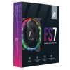 Кулер для корпуса 1stPlayer FS7 Black (FS7-BK-1IN1) изображение 10