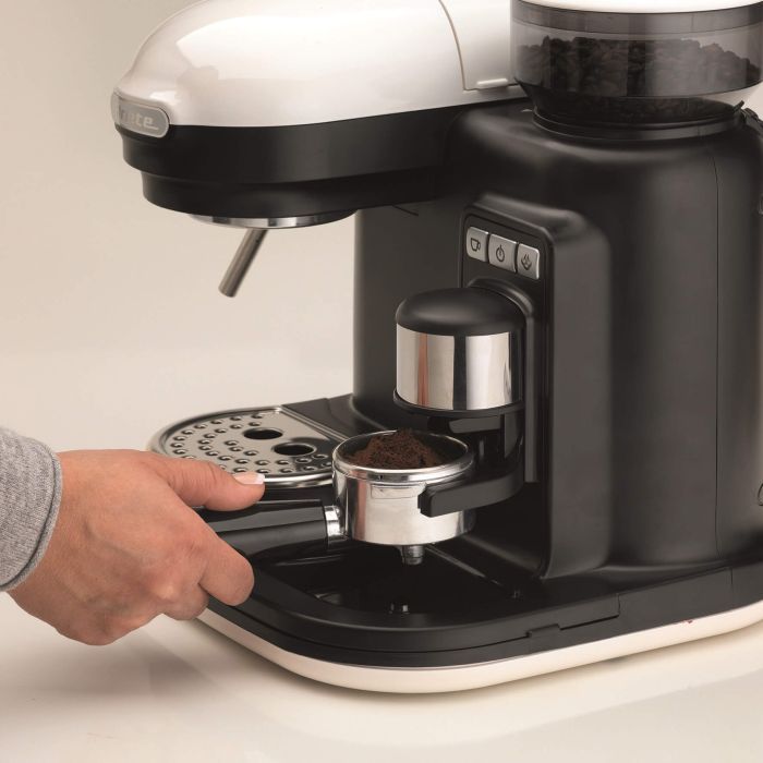 Рожковая кофеварка эспрессо Ariete 1318 Espresso Moderna White (00M131801AR0) изображение 3