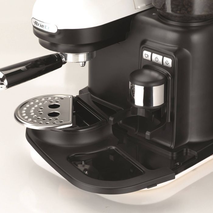 Рожковая кофеварка эспрессо Ariete 1318 Espresso Moderna White (00M131801AR0) изображение 6