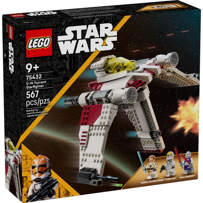 Конструктор LEGO Star Wars Звездный истребитель V-19 «Поток» (75432)