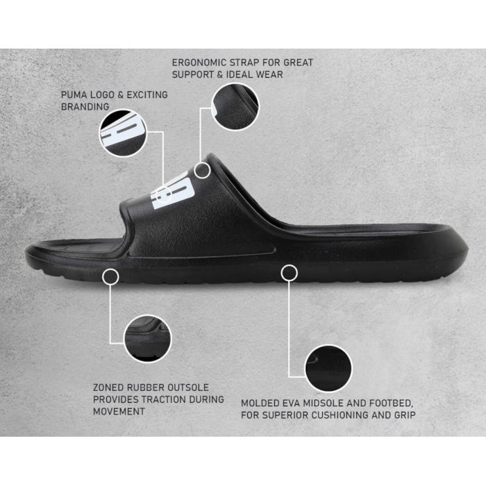Шльопанці Puma Divecat v2 Lite 374823-01 чорний 44,5 (4064533303331) зображення 9
