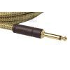 Инструментальный кабель Fender Cable Deluxe Series 15' Angled Tweed (228454) изображение 4