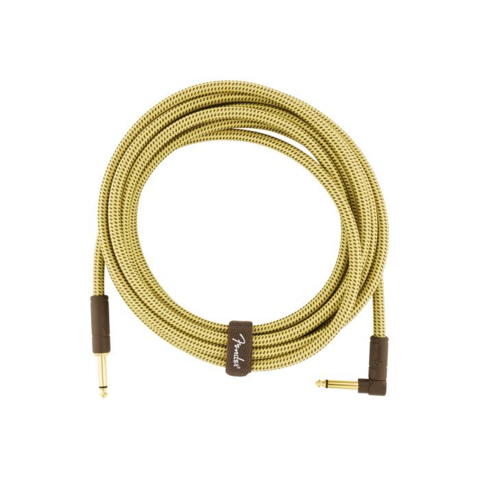 Инструментальный кабель Fender Cable Deluxe Series 15' Angled Tweed (228454) изображение 6