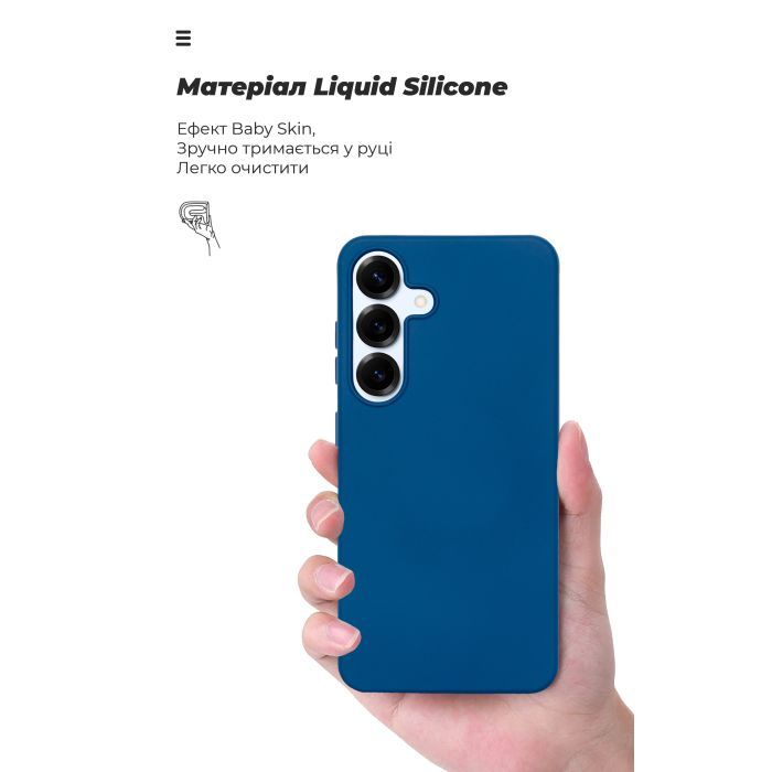 Чохол до мобільного телефона Armorstandart ICON Samsung S25 Blue (ARM88144) зображення 7